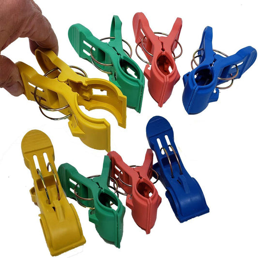 Plastic Clips For Chips Bag Sealer & Towel Clamps- MOQ 24 Pack