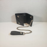 Wholesale Large Skull Genuine Leather Wallet with Chain | Stylish and Functional Wallet (Sold by the piece)