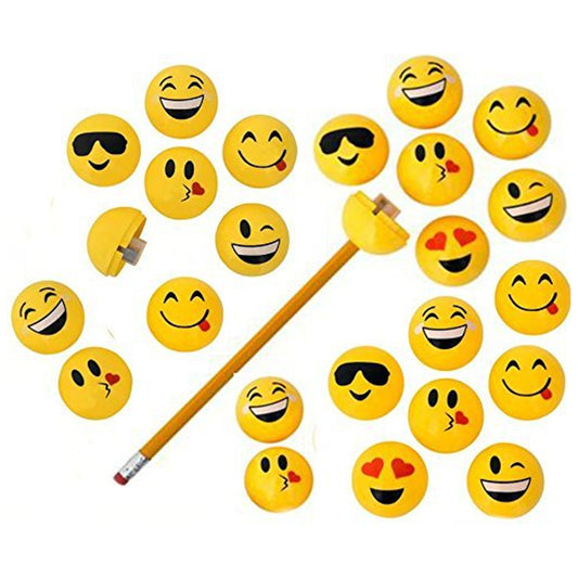 Emoji Smiley Pencil Sharpener kids toys In Bulk