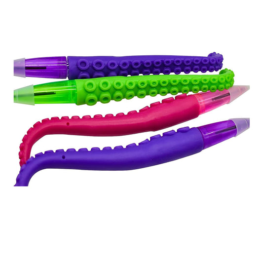 Neon Tentacles Pen (Set of 12) - Assorted