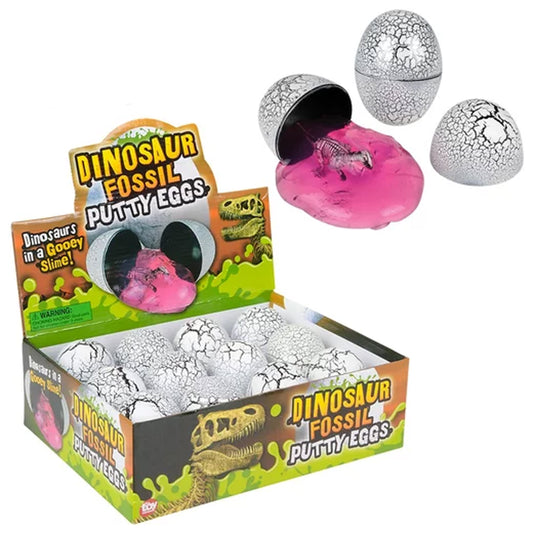 Dinosaur Fossil Egg kids toys In Bulk- Assorted