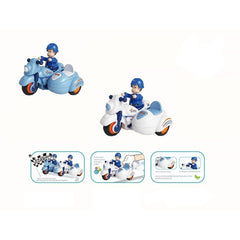 Police Friction Toy Bike Scooter For 2, 3, 4, 5, Years Old Children