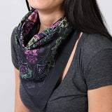 Wholesale Paisley Skull Cotton Bandana Face Cover For Women