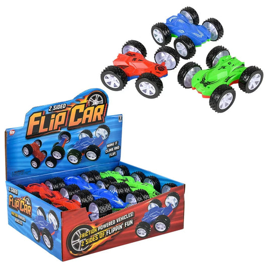 Wholesale 4.5" Flip Friction Car Toys- Assorted