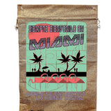 Miami Marijuana Printed Burlap Bag