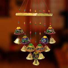 Wooden Handmade Traditional Art Home & Wall Decoration Bells For Home Décor & Living Rooms