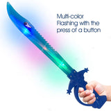 15" Light-Up Shark Sword – Fun, Illuminated Toy for Epic Playtime Adventures