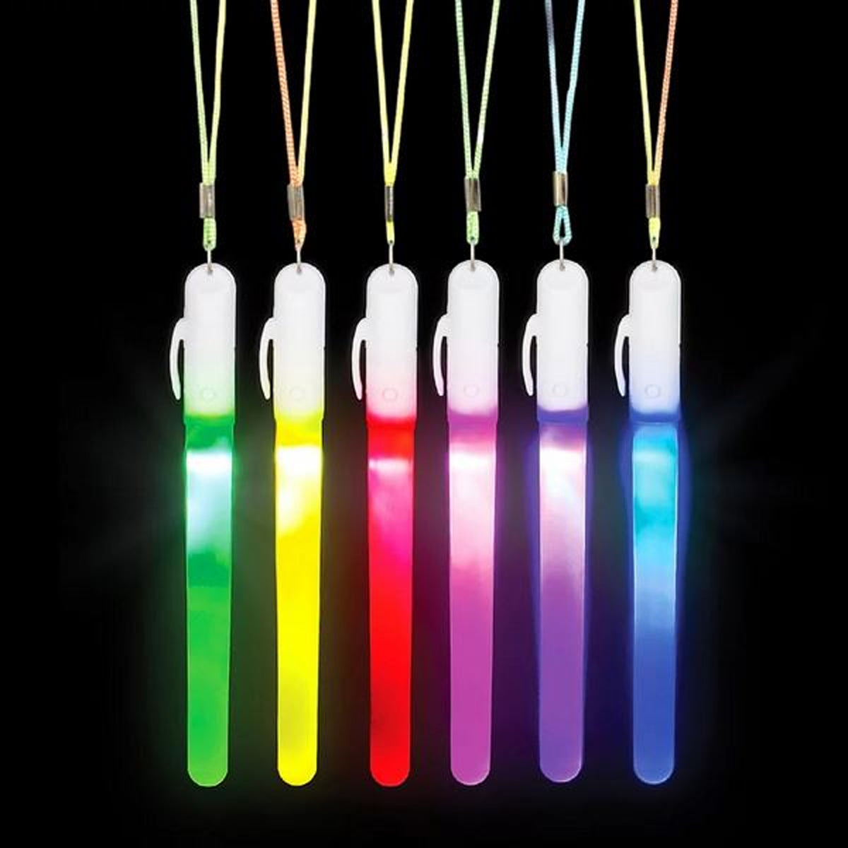 Wholesale Flashing Light Stick Pendant Necklace- Assorted