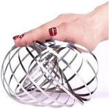 Wholesale  Large Magic Moving Metal Flow Ring | Interactive Magic Ring Toy( sold by the piece )