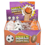 2.5" Sports Stress Ball – Squishy, Stress-Relieving Fun in Various Designs