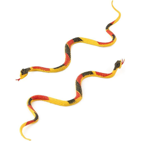 New 30" Inch Rubber Snakes -Sold By Piece or Dozen - Assorted
