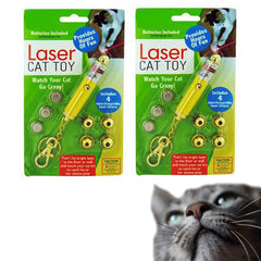 Red Laser Light Beam Pointer Cat Chaser Interactive Toy For Cats- MOQ- 20 Pack