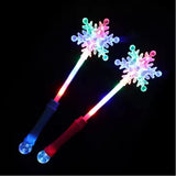 Snowflake Light-Up Stocking Stuffer Kids Wand Toy