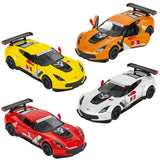 5" Die-Cast 2016 Corvette C7.R Race Car – Assorted