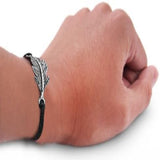 Bird Wing Metal Adjustable Genuine Chain Bracelet