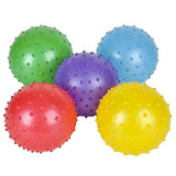 3" Inflated Knobby Ball – Assorted Colors, Fun, Bouncy, and Textured Toy