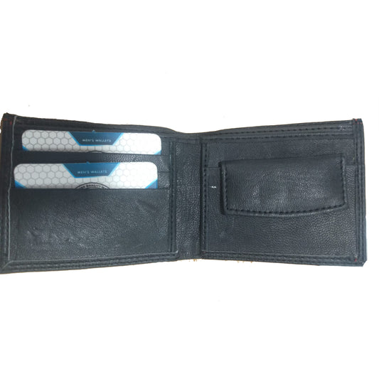 New Black Color Sleek Design Wallet & Coin Purse For Men Use
