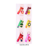 Fruit-Inspired Character Keychains for Personal Style-Fun and Colourful