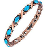 Wholesale Turquoise Copper Magnetic Bracelet