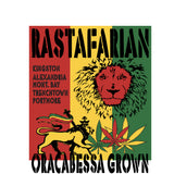 Rasta Brand Marijuana Burlap Bag - High-Quality Wall Decor and Storage