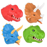 2" Stretchy Dinosaur Finger Puppets – Flexible Dino Toys in Assorted Designs