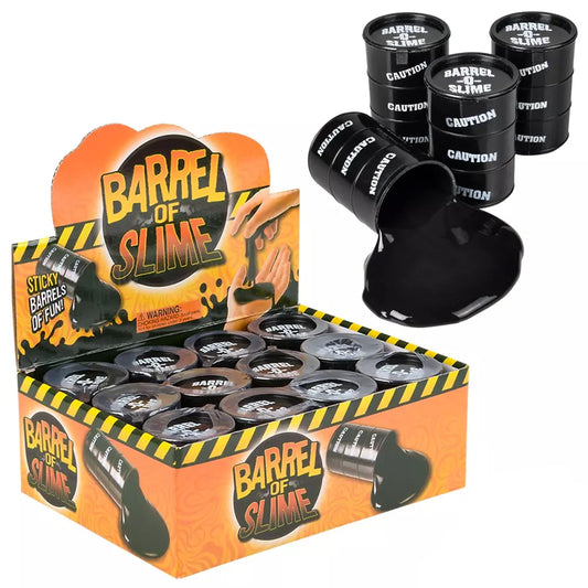 Wholesale 3.25" Inch Black Barrel of Slime Sludge