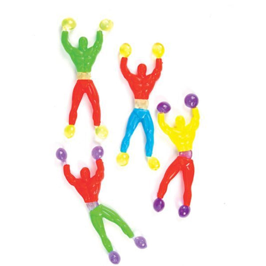 Sticky Wall Climbers Rubber kids toys (Sold by DZ)