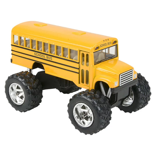 Big Wheels Die Cast School Bus- {Sold By Dozen= $84.99}