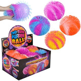 8" Two-Tone Puffer Ball – Assorted Colours, Fun & Squeezable Toy