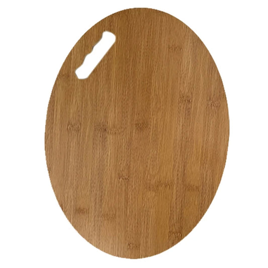 Large Oval Wooden Cutting Board – 15" x 11"inch