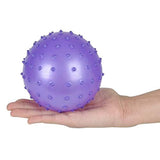 3" Inflated Knobby Ball – Assorted Colors, Fun, Bouncy, and Textured Toy