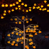 0709BA Halloween Pumpkin Lighting Chain Decorations Kindergarten Scene Arrangement Decoration Supplies Bar KTV Scary Pendant