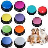 2307GP Funny Dog Recordable Pet Toys Travel Talking Pet Starters Pet Speaking Buttons Portable Cute Pet Supplies Communication Dog