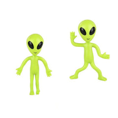 Wholesale Alien Bendable Rubber kidsToys