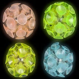 Glow In The Dark Rubber Balls For Kids In Bulk- Assorted