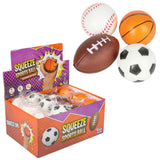 2.5" Sports Stress Ball – Squishy, Stress-Relieving Fun in Various Designs