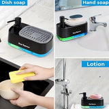 3-in-1 Dual Soap Dispenser Set