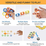 Finger Magnetic Spinner  Ring Fidget Kids Toy- Assorted