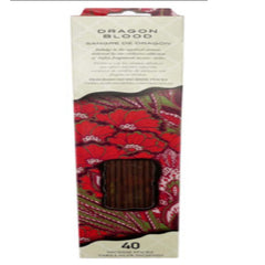 40 Count Dragon Blood Incense Sticks Create a Relaxing Atmosphere (MOQ-26)