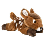 9.5" Heirloom Laying Deer Plush – Premium, Soft & Realistic Toy