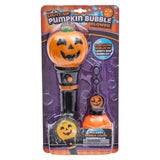 12" Pumpkin Light-Up Bubble Blower For Kids