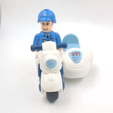 Police Friction Toy Bike Scooter For 2, 3, 4, 5, Years Old Children