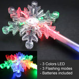 15.25" Snowflake Wand – Magical, Sparkling Toy for Winter Fun and Fantasy Play