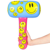 22" Inflatable Smiley Face Mallet – Fun, Bouncy, and Playful Toy for All Ages