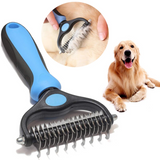 2307GP Professional Pet Deshedding Brush Dog Hair Remover Pet Fur Knot Cutter Puppy Cat Comb Brushes Dogs Grooming Shedding Supplies