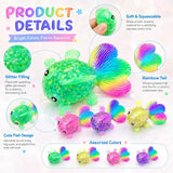 Glitter Goldfish Squishy Fidget Toys – Assorted Designs