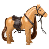 7" Horse with Hair Accessories – Customizable, Fun, and Detailed Toy for Creative Play