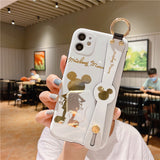 Cute Golden Mickey Sparkle Bling Cover