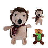 Wholesale New Style Christmas Soft Plush Squeaky Dog Chew Toy- Assorted