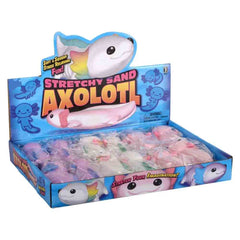 Axolotl Stretchy Sand Kids Toys In Bulk- Assorted